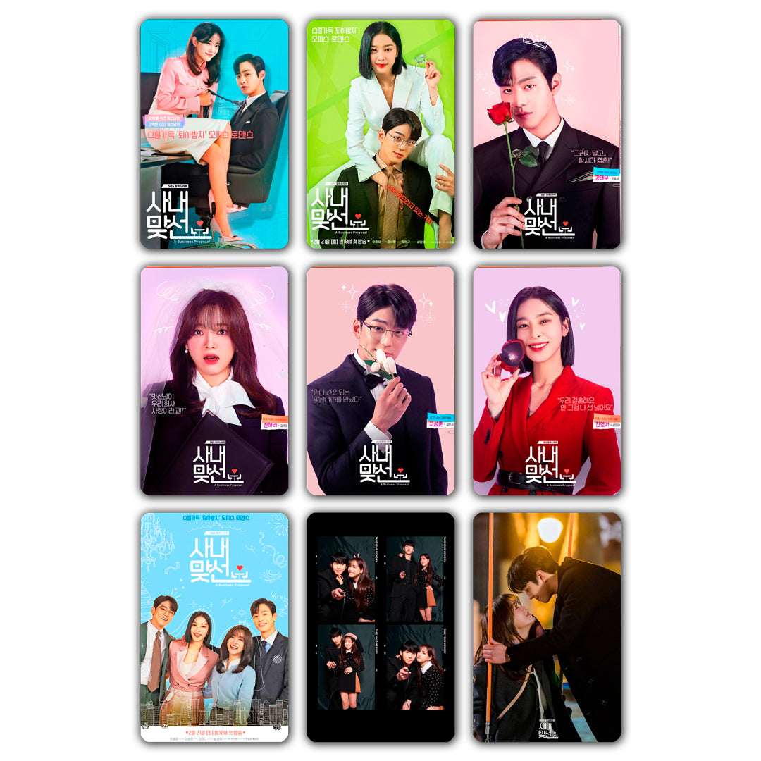 Business Proposal Photocard Set