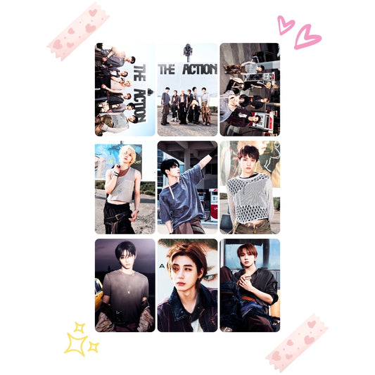 BOYNEXTDOOR – THE ACTION Photocard Set