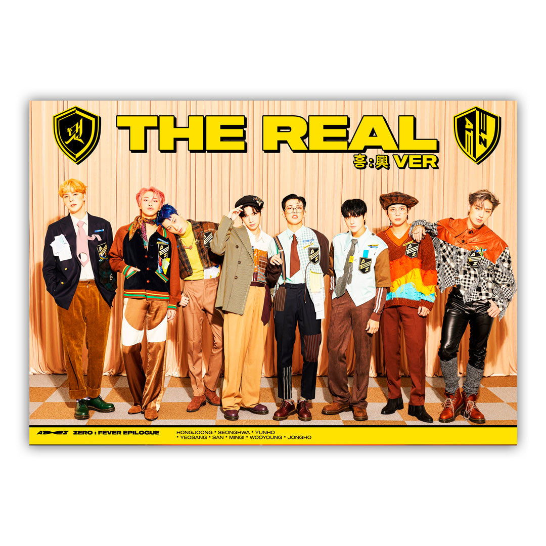 Póster ATEEZ - The Real | Make Your Wall Pop with K-Pop