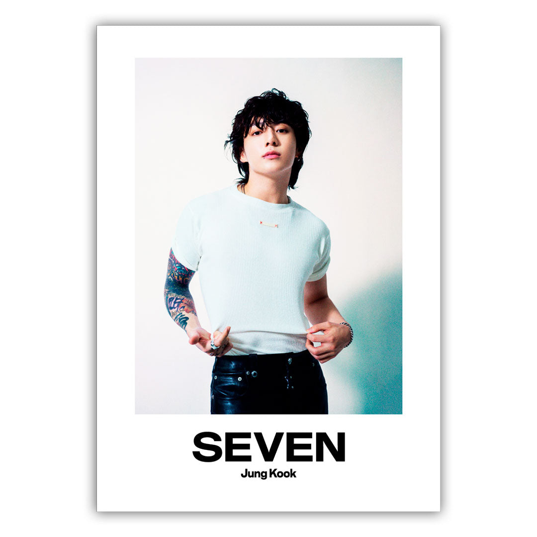 Póster Jungkook SEVEN BTS BANGTAN ARMY